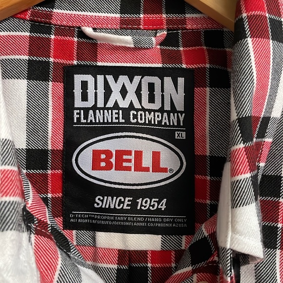 WOMEN'S BELL + DIXXON LONG SLEEVE FLANNEL SHIRT XL - Picture 3 of 4